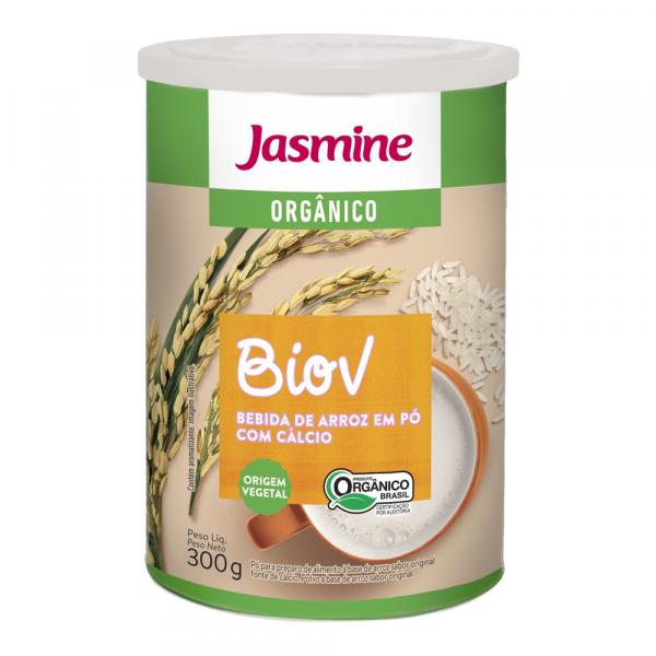 Bebida Vegetal Orgânica de Arroz em Pó com Cálcio Jasmine 300g