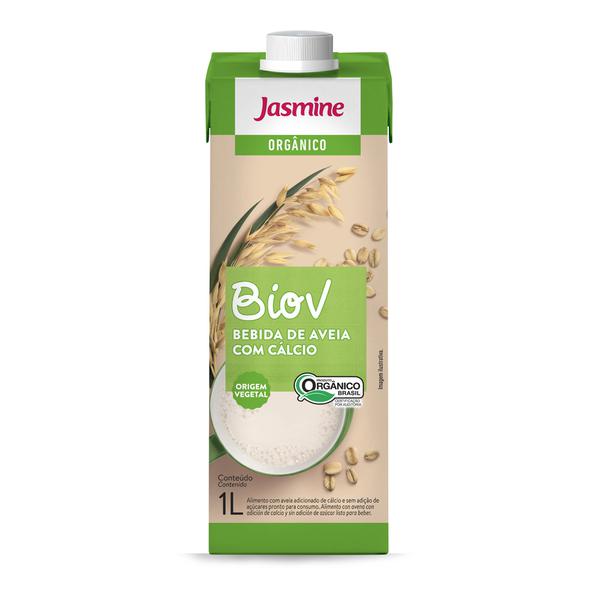 Bebida Vegetal Orgânica de Aveia com Cálcio Jasmine 1l