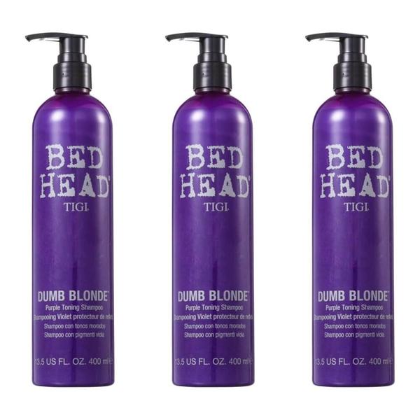 Bed Head Dumb Blonde Purple Toning Shampoo 400ml (kit C/03)