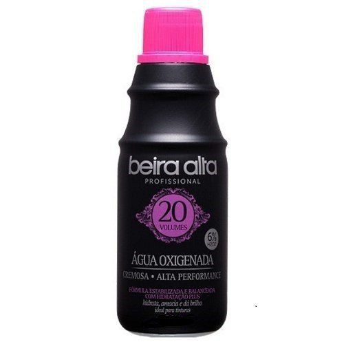 Beira Alta Água Oxigenada Black 20vol Creme 90ml (kit C/03)