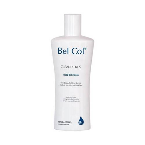 Bel Col Clean Aha's Loção de Limpeza Facial 120 Ml