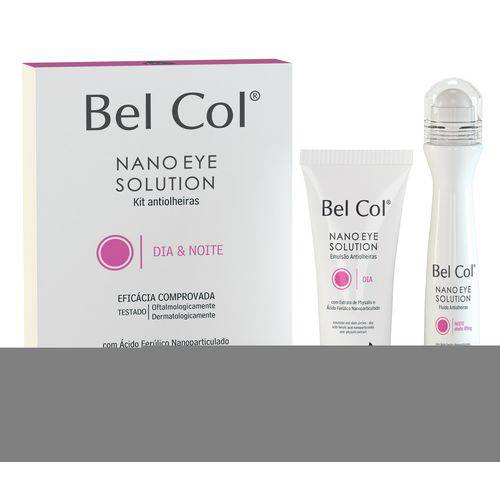 Bel Col Nano Eye Solution - Kit Antiolheiras 15g