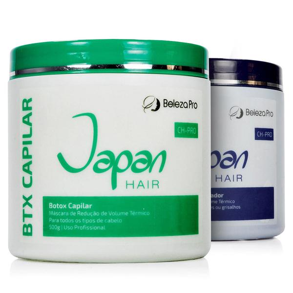 Beleza Pro Japan Hair Kit com 2 BBTOX BTX Capilar + BTX Blue - 2x500g