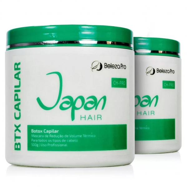 Beleza Pro Japan Hair Kit com 2 BBTOX BTX Capilar - 2x500g