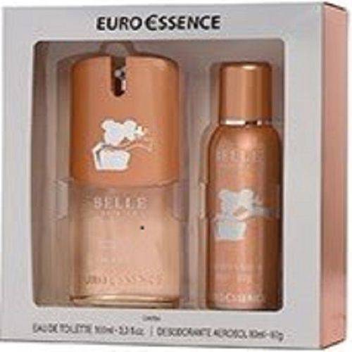 Belle Euroessence - Conjunto Feminino Perfume 100ml e Aerossol 80ml