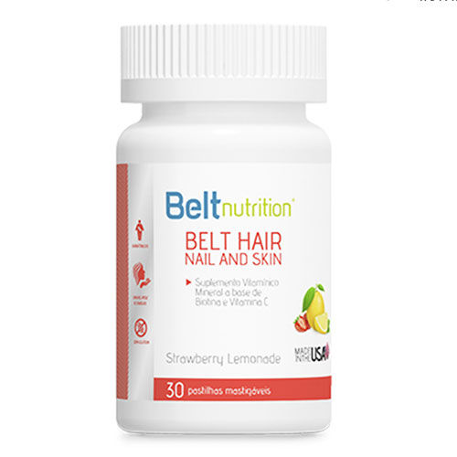 Belt Hair, Nail And Skin Belt Nutrition C/ 30 Pastilhas Mastigáveis
