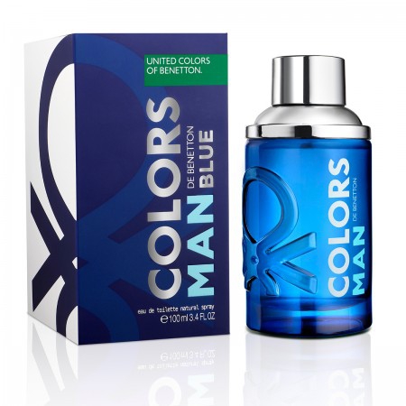 Benetton Colors Man Blue- Perfume Masculino Edt 100 Ml