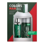 Benetton Colors Man Green Kit - Eau De Toilette + Desodorante Kit