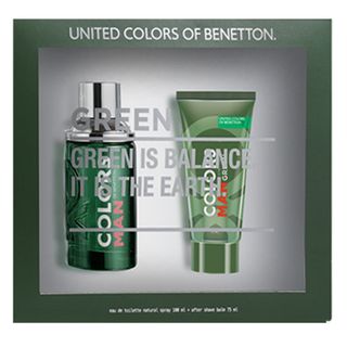 Benetton Colors Man Green Kit - Eau de Toilette + Pós Barba Kit