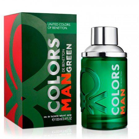 Benetton Colors Man Green- Perfume Masculino Edt 100 Ml