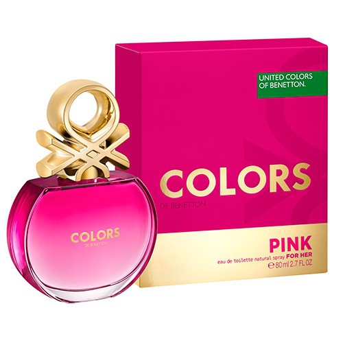 Benetton Colors Pink Feminino EDT