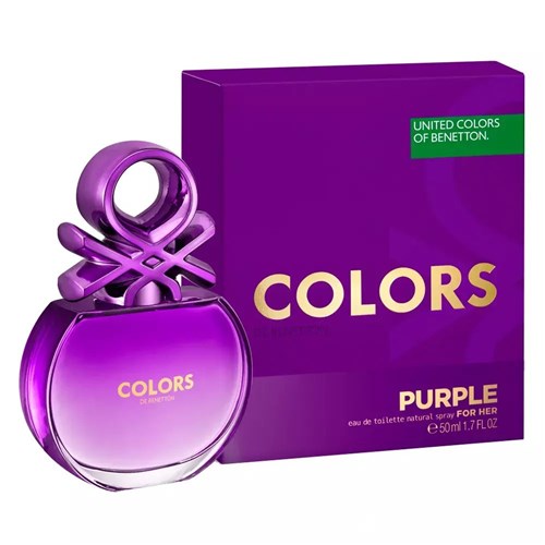 Benetton Colors Purple Eau de Toilette Feminino 80Ml