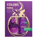 Benetton Colors Purple Kit - Edt 80ml + Desodorante