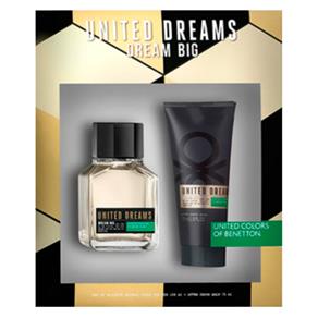 Benetton Dream Big For Men Kit - Eau de Toilette + Loção Pós-barba Kit