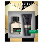 Benetton Dream Big For Men Kit - Eau De Toilette + Loção Pós-barba