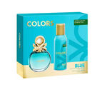 Benetton Kit Colors Perfume Feminino Blue Eau de Toilette 80ml + Desodorante 150ml