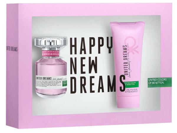 Benetton Kit United Dreams Love Yourself - Perfume Feminino Eau de Toilette 150 Ml