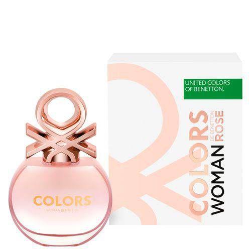 Benetton Perfume Feminino Colors Rose Eau de Toilette 50ml