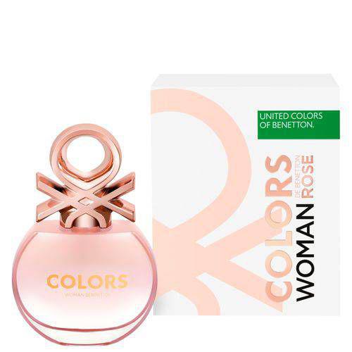 Benetton Perfume Feminino Colors Rose Eau de Toilette 80ml