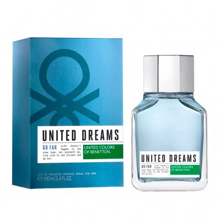 Benetton Perfume Masculino United Dreams Go Far Eau de Toilette 100 Ml