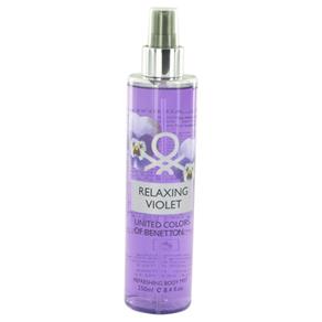 Perfume Feminino Relaxing Violet Benetton Refreshing Body Mist - 250ml
