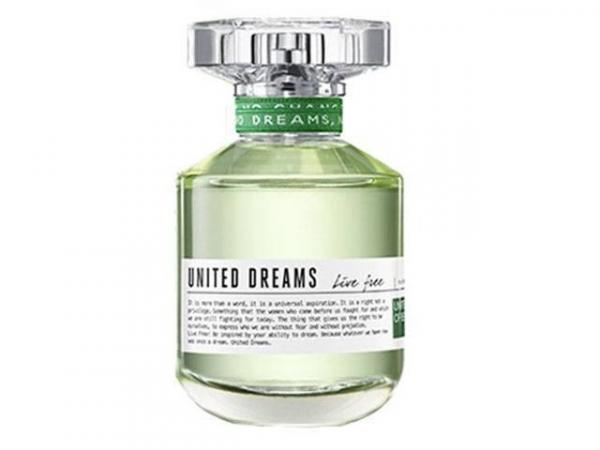 Benetton United Dream Live Free - Perfume Feminino Eau de Toilette 80ml
