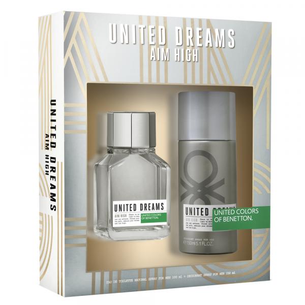 Benetton United Dreams Aim High Kit - Eau de Toilette + Desodorante