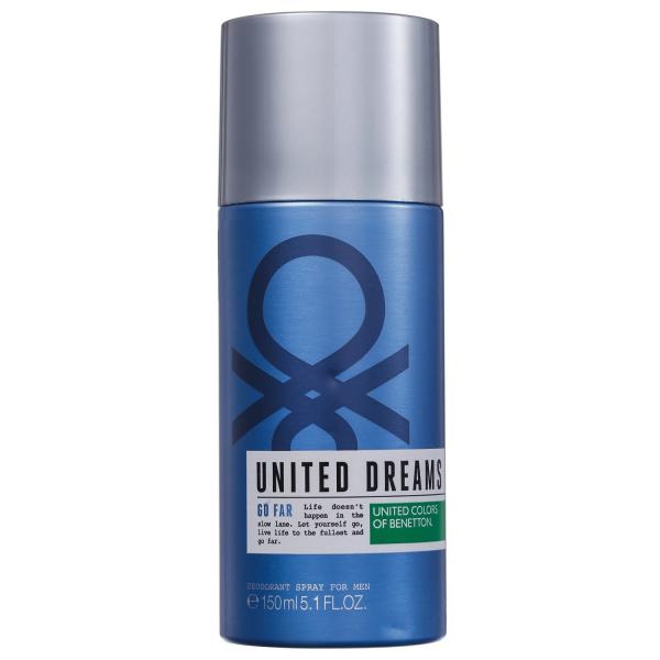 Benetton United Dreams Go Far - Desodorante Spray Masculino 150ml