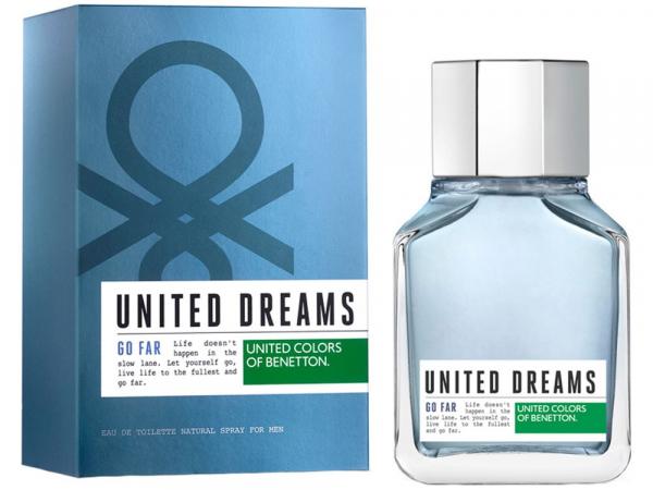 Benetton United Dreams Go Far Perfume Masculino - Eau de Toilette 60ml