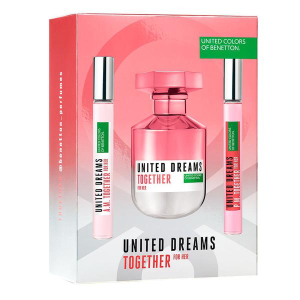 Benetton United Dreams Together Kit - EDT + 2 Boosters