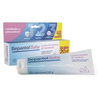 Bepantol Baby Bayer - Creme Preventivo de Assaduras 120g