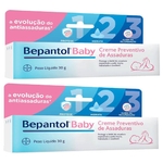 Kit Bepantol Baby Creme Para Prevenção De Assaduras 2x30g