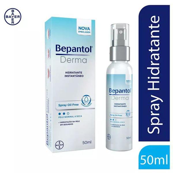 Bepantol Derma Solução Spray Hidratante para Cabelos e Pele 50ml - Bayer