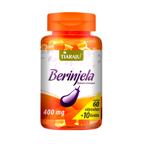 Berinjela - Tiaraju - 60+10 Cápsulas de 400Mg