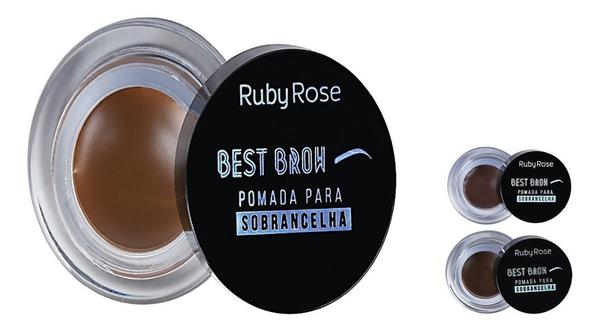 Best Brow Gel Pomada para Sobrancelha Ruby Rose Hb-8400 Dark
