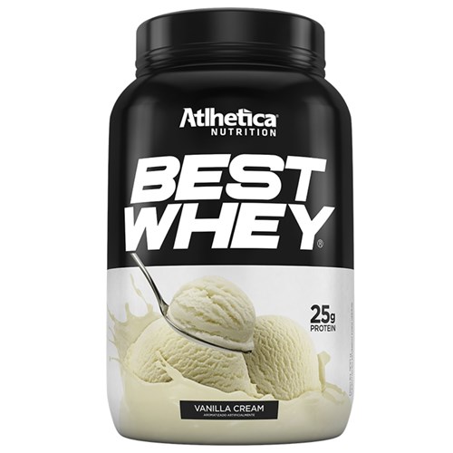 Best Whey 900G Atlhetica Nutrition - Vanilla Cream