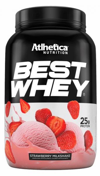 Best Whey 900g Strawberry MilkShake Atlhetica