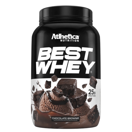 Best Whey - Sabor Chocolate Brownie - Atlhetica Nutrition 90