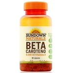 Beta Caroteno 6000IU 90 cápsulas Sundown