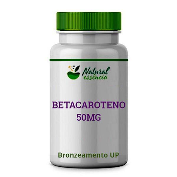 Betacaroteno 50mg Cápsulas para Bronzeamento - Natural Essência