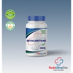 Betacaroteno 50mg com 60 cápsulas - 100% Vegano