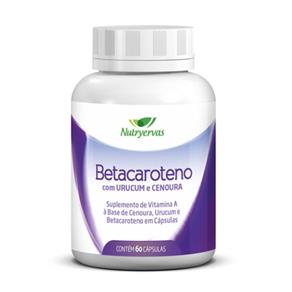 Betacaroteno Nutryervas - 60cáps/300mg