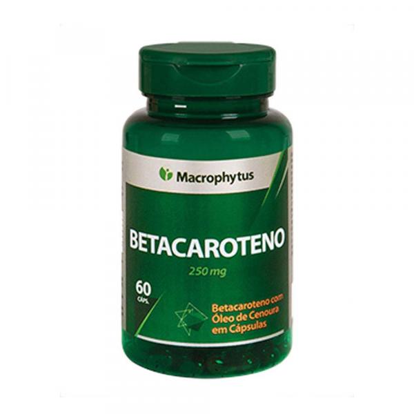Betacaroteno Softgel 250mg Macrophytus - 60caps