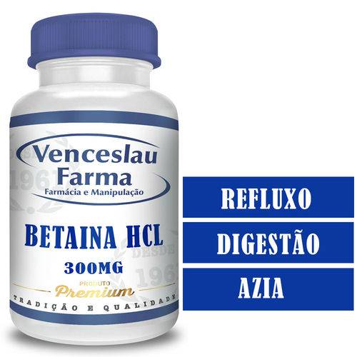 Betaina Cloridrato (hcl) 300mg Digestivo C/240