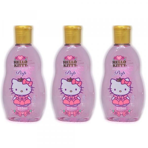 Betulla Hello Kitty Colônia Splash Pop 215ml (Kit C/03)