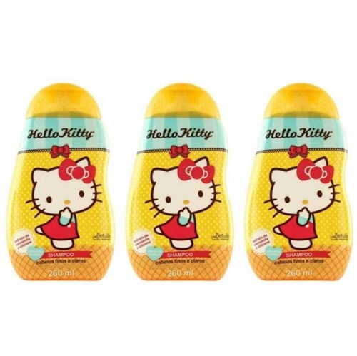 Betulla Hello Kitty Finos/claros Shampoo 260ml (Kit C/03)