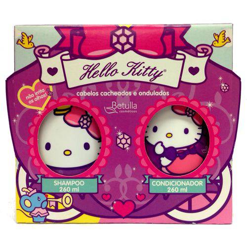 Betulla Hello Kitty Kit Shampoo + Condicionador Cacheados 260ml