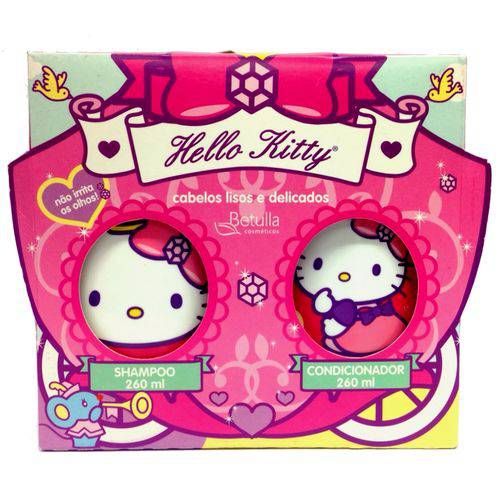 Betulla Hello Kitty Kit Shampoo + Condicionador Lisos e Delicados 260ml