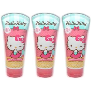 Betulla Hello - Kitty Lisos Creme para Pentear 200ml - Kit com 03
