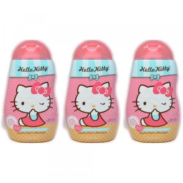 Betulla Hello Kitty Lisos e Delicados Condicionador 260ml (Kit C/03)